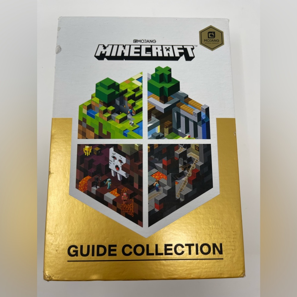 MINECRAFT: Four (4) Book Guide Collection Box Set - Picture 2 of 8